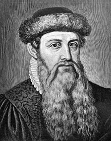 Image of Johannes Gutenberg. For more news and resources, follow aeonar grey.